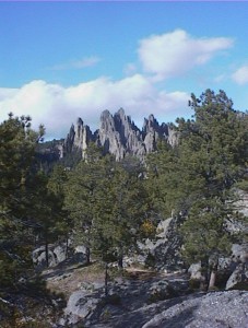 View from the Needles Highway in Custer SP