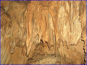 Draperies in Mammoth Cave