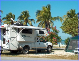 Our 'camp' at Sunshine Key
