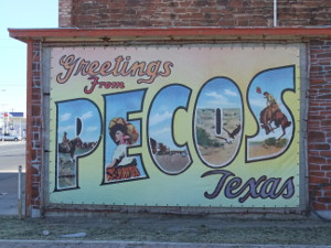 Greetings from Pecos