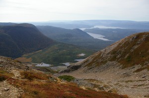 Top of Gros Morne Gully
