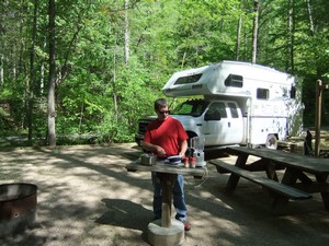 Cave Mountain Lake Campground, George Washington National Forest, Virginia