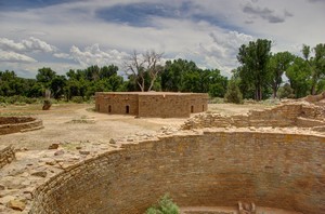 Exterior of Reconstructed Great Kiva