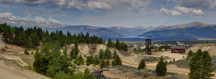Leadville From The Mineral Belt Trail