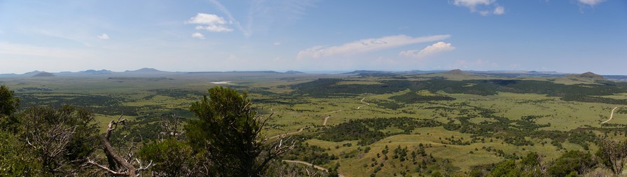 View from Capulin Volcano Rim Trail