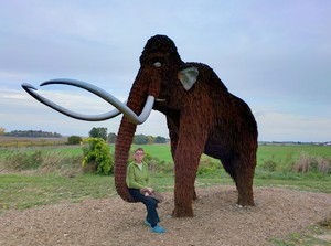Teresa and Mammoth, Horicon Marsh, Wisconsin