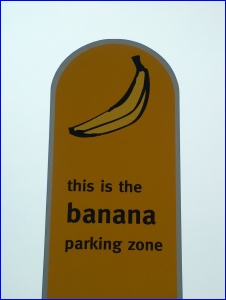 Where else would you park your banana?