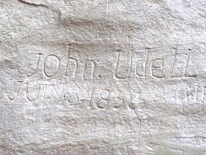 John Udell Grafitti, El Morro National Monument