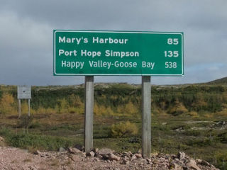 Distances in Labrador